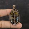 Tree Of Life Bronzite Pendant Copper Wire Wrapped Pendant Handmade Pendant Dainty Copper Jewelry Gemstone Pendant Wire Wrap Bronzite Jewelry