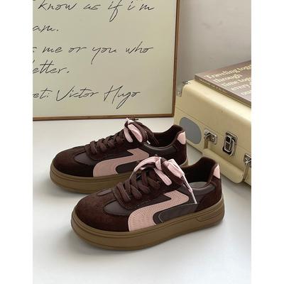 Новинки в тренде осенью, новые универсальные удобные повседневные туфли на толстой мягкой подошве, кеды 5415