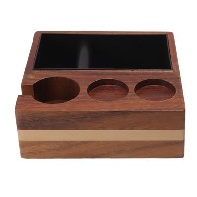 4 в 1 Деревянный кофейный ящик для кофейной гущи, контейнер для кухни, столовой, вестерн