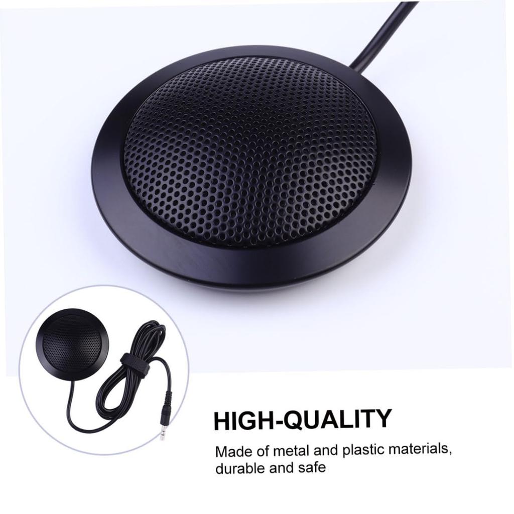 VICASKY Коллекция звуков для ПК Всенаправленный Компьютерный Расширяемый Настольный для Онлайн-звонков Видео Голос Веб-поиска Микрофон, 3,5 мм Микрофон, 360°