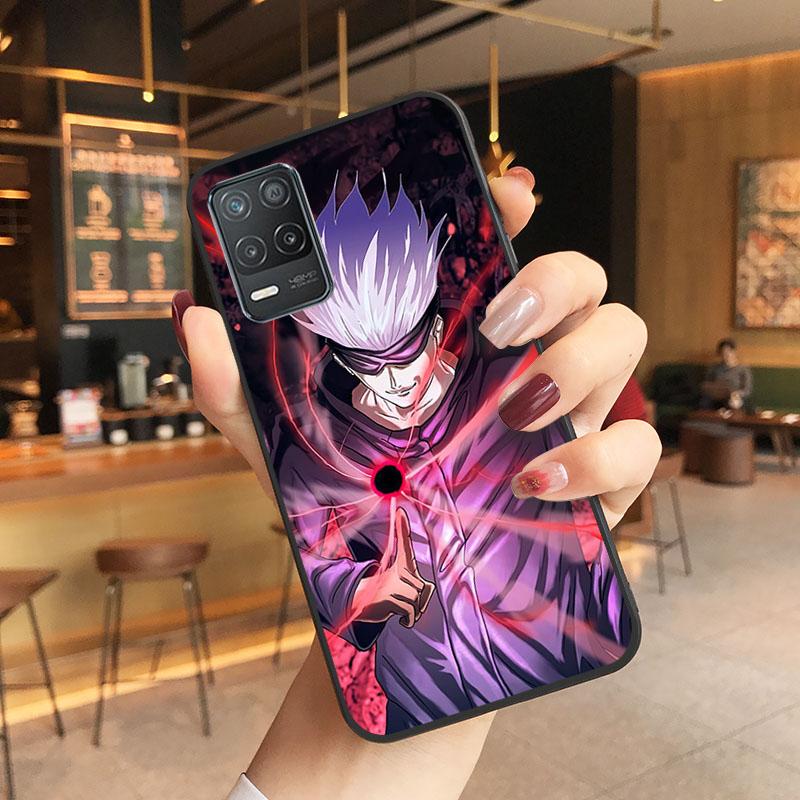 Чехол для телефона Jujutsu Kaisen Satoru Gojo для OPPO Realme GT 2 Pro X2 Pro XT C25S 8 7 6 Pro 6i GT Master C3 C21 C21Y C11 X3 SuperZoom