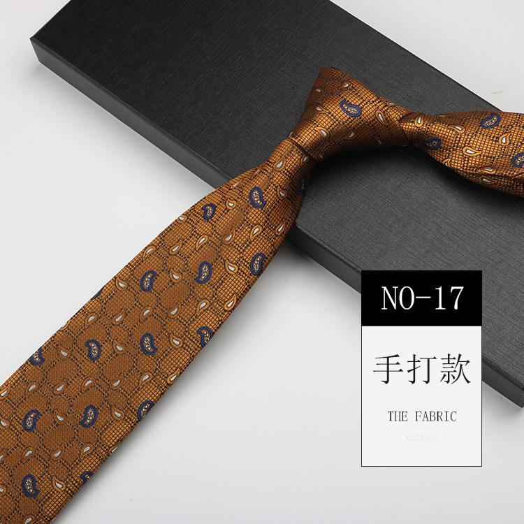 Деловой галстук мужской ручной работы, свадебный для жениха, для работы, банкетный, высококлассный узор, 8 см длиной