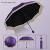 High-End Vinyl Oversized Umbrella, Reinforced and Thickened, Dual-Purpose for Sun and Rain, Suitable for Two to Three People, Unisex, Sunshade and