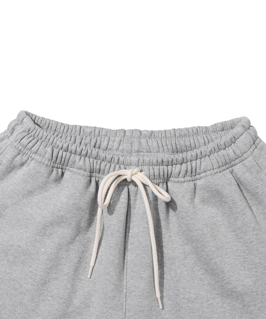 GAINSBORO Мягкие хлопковые флисовые спортивные штаны_Серый меланж