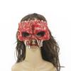 PU Foaming Halloween Mask Half Face Skeleton Mask Funny Halloween Skull Mask  Women