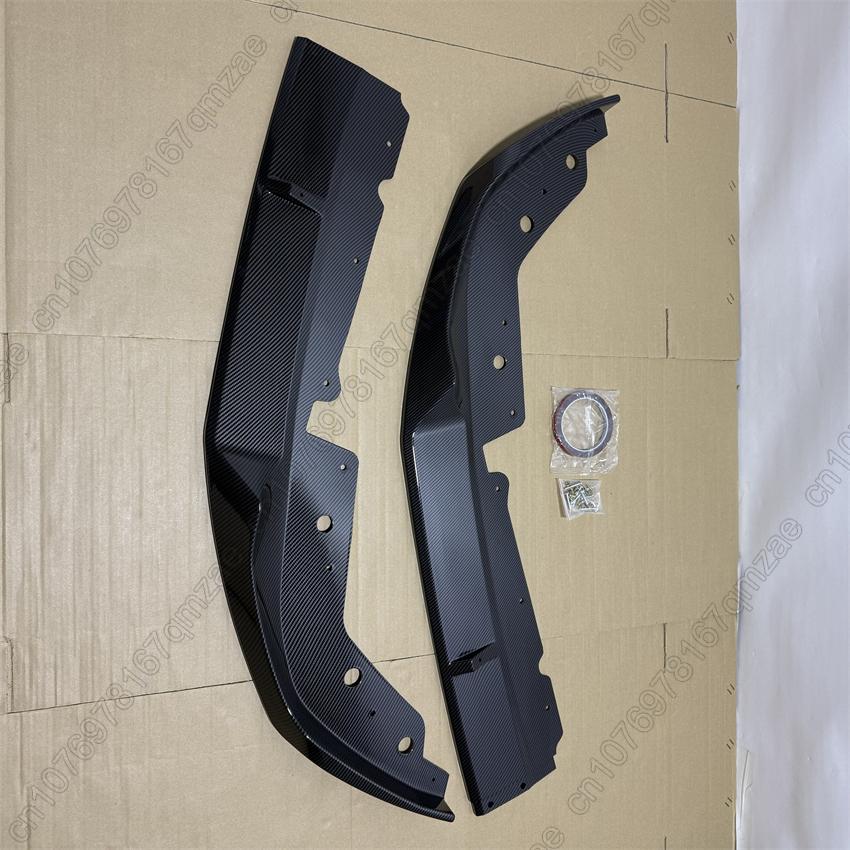 For BMW 3 Series G20 G21 325i 330i M340i Lci M-Sport 2022-2024 Front Bumper Splitter Lip Spoiler Diffuser Guard Body Kit Cover