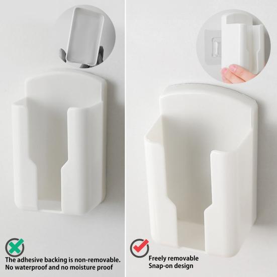 1/2/3 шт. Кронштейн для пульта дистанционного управления Высокая прочность Легко установить Настенный Бокс для хранения пульта дистанционного управления кондиционером