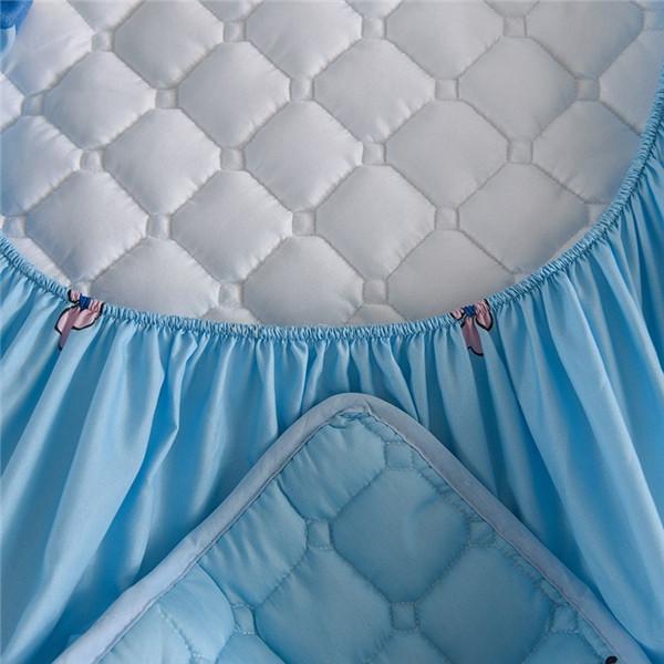 Bed Sheets Fitted Sheet Print Thicken Mattress Cover for Bed Bedspread Non-slip Bed Pad Protecotr Cover Bed Mat Cover No Pillowcase