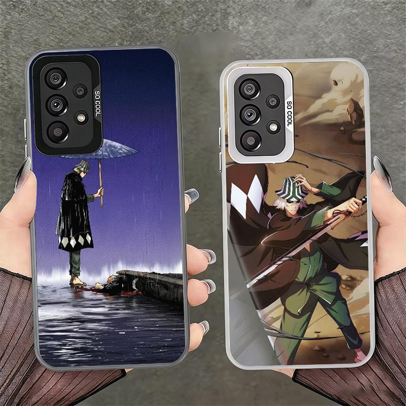 Ударопрочный чехол для телефона Bleach Kisuke Urahara для Samsung A17 A16 A15 A14 A37 A57 A36 A56 A26 A35 A55 A25 A34 A54 A24 A13 A23 A33