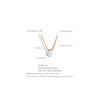 Yhpup Minimalist Shell Pearl 10mm Ball Pendant Stainless Steel Link Chain Necklace Gold Plated Ladies Trendy Fashion Jewelry