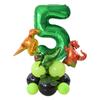Гирлянда с динозавром, баннер, рев Дино, воздушные шары для вечеринки, сафари с животными в джунглях, первый детский день рождения, украшения для вечеринки