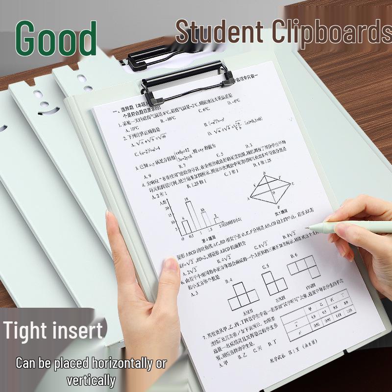 A4 Thick Stand-up Clip Folder & Writing Pad Board