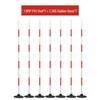 Agility Serpentine Running Training Pole Set