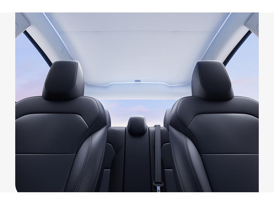 Солнцезащитный козырек «Соты Ледяного Кристалла» для люка Tesla Model Y/3