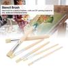 6PCS Round Shaped Round Head Brushes Stiff Hair Oil Painting Brushes Paint Brush Set  Oil Painting