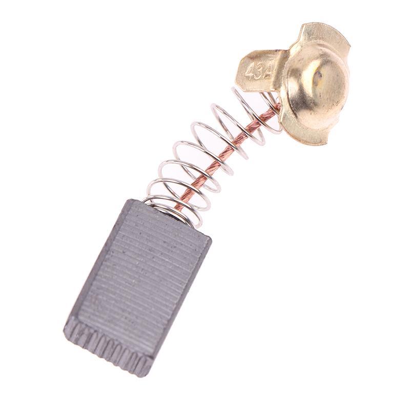 10Pcs Angle Grinder Carbon Brushes 7*11*17Mm Power Tool Motors Spare Parts