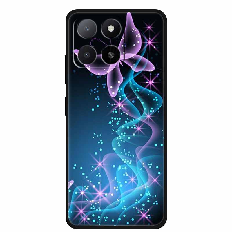 Чехол для ZTE Blade A55 A35 Животные Мягкий Силикон ТПУ Чехлы для Телефона Задняя Крышка для ZTE Blade A35 BladeA55 Волк Ударопрочный Крутой Capa