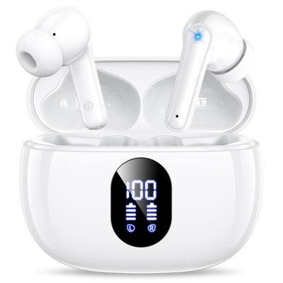 Наушники Bluetooth беспроводные наушники 48 часов воспроизведения мощный бас светодиодный дисплей IPX7 водонепроницаемый Bluetooth мгновенное подключение Bluetooth наушники быстрое