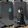Demon Slayer Anime Printed Men and Women Oversized Tshirt Couple Street Fashion Summer Casual Parent Child Top Harajuku Y2K