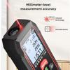 NF-270 Electronic Ruler HD large screen Measuring Tool Portable Infrared Measurement Handheld Red Light Laser Rangefinder