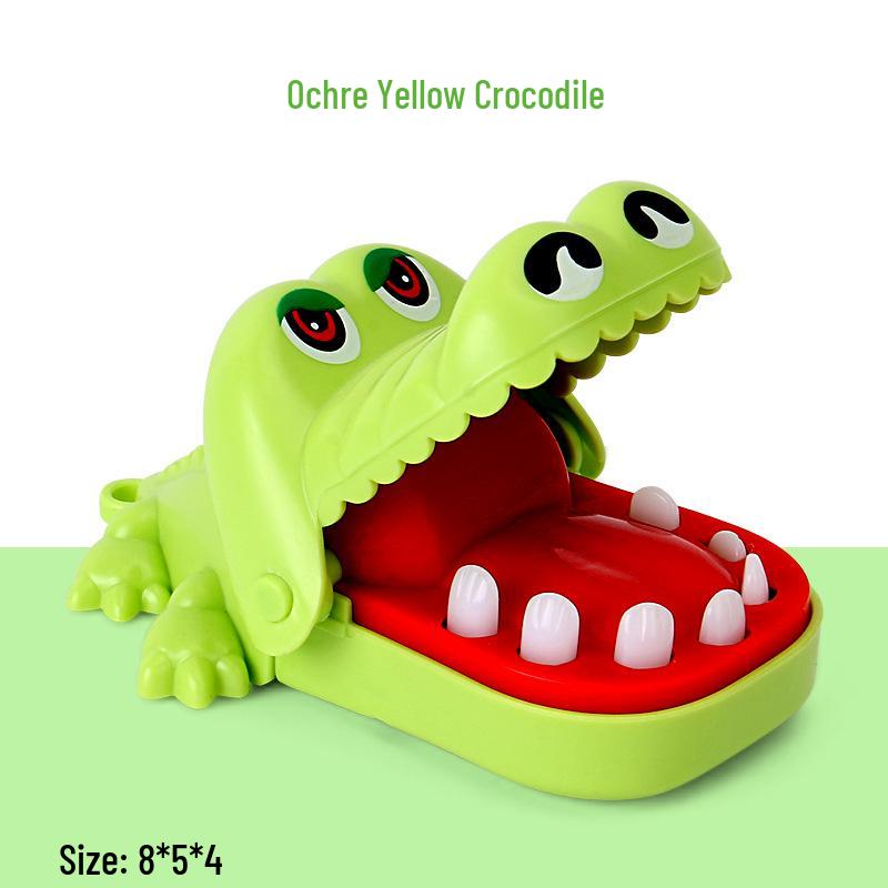 Детская игрушка-брелок «Крокодил кусает палец» - Мультяшный кулон для мини-игры