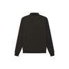 Fear of God Essentials FW22 Длинный рукав Поло Рубашка Женские топы Off-Black Серо-черный FOG-FW22-386