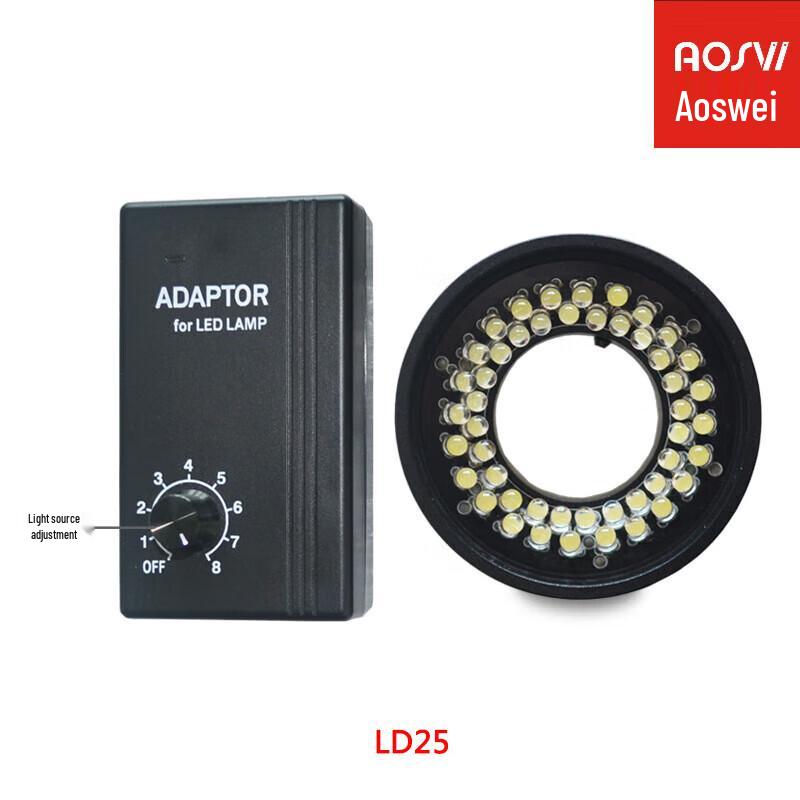 AOSVI Industrial LED Ring Light for Stereo Microscopes