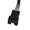 SM4P Plug Lithium Battery Charger 2 Group 3.7V Charging Cable Cord for DE36W DE65 HM202 EC08 EC16 Car Black