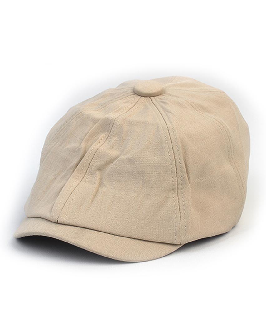 Кепка-восьмиклинка Yunibeosyeolkemiseuteuli, цвет Poly Beige, с лентой, для охоты