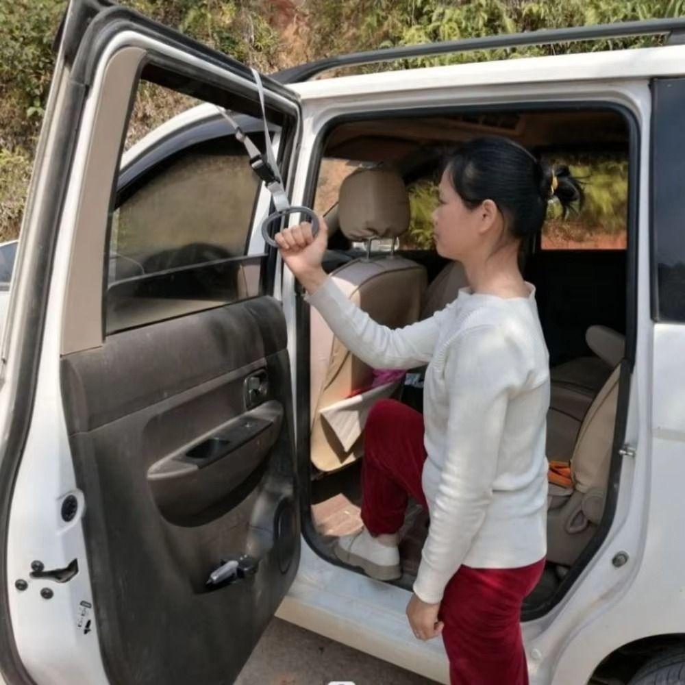Adjustable Disabled Door Handle Bed Assist Strap Car Mobility Aids Car Assistive Devices Elderly