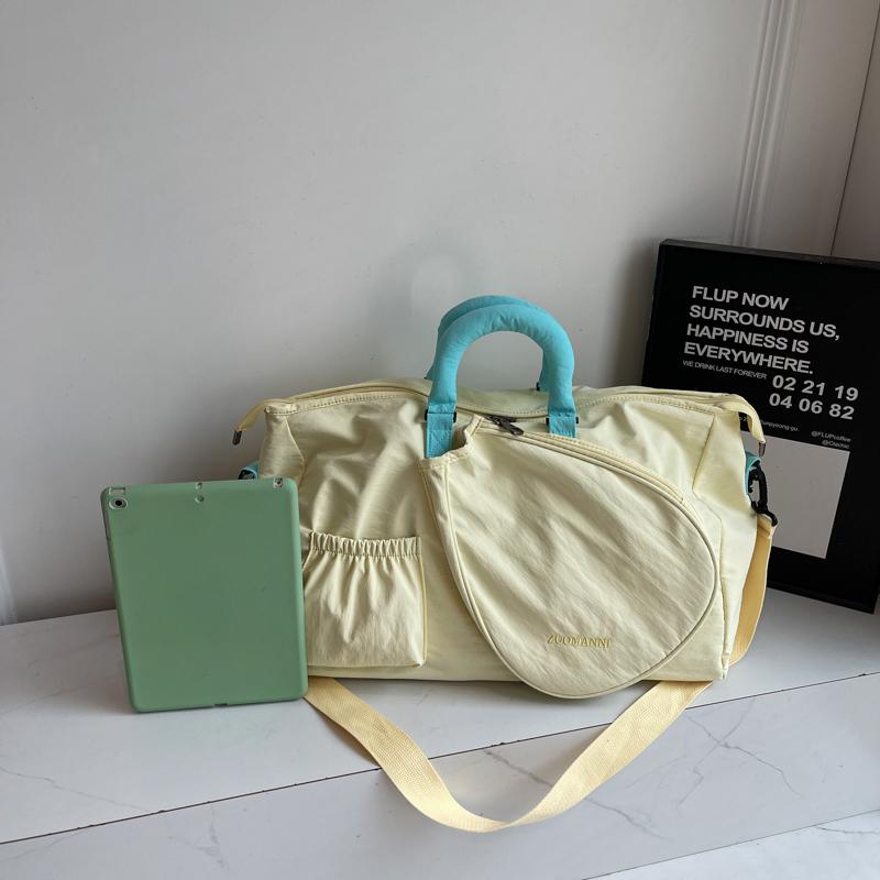 Badminton Racket Bag Sports Fitness Large Capacity Crossbody Bag Handbag Women's Travel Bag Men's Tennis Bag