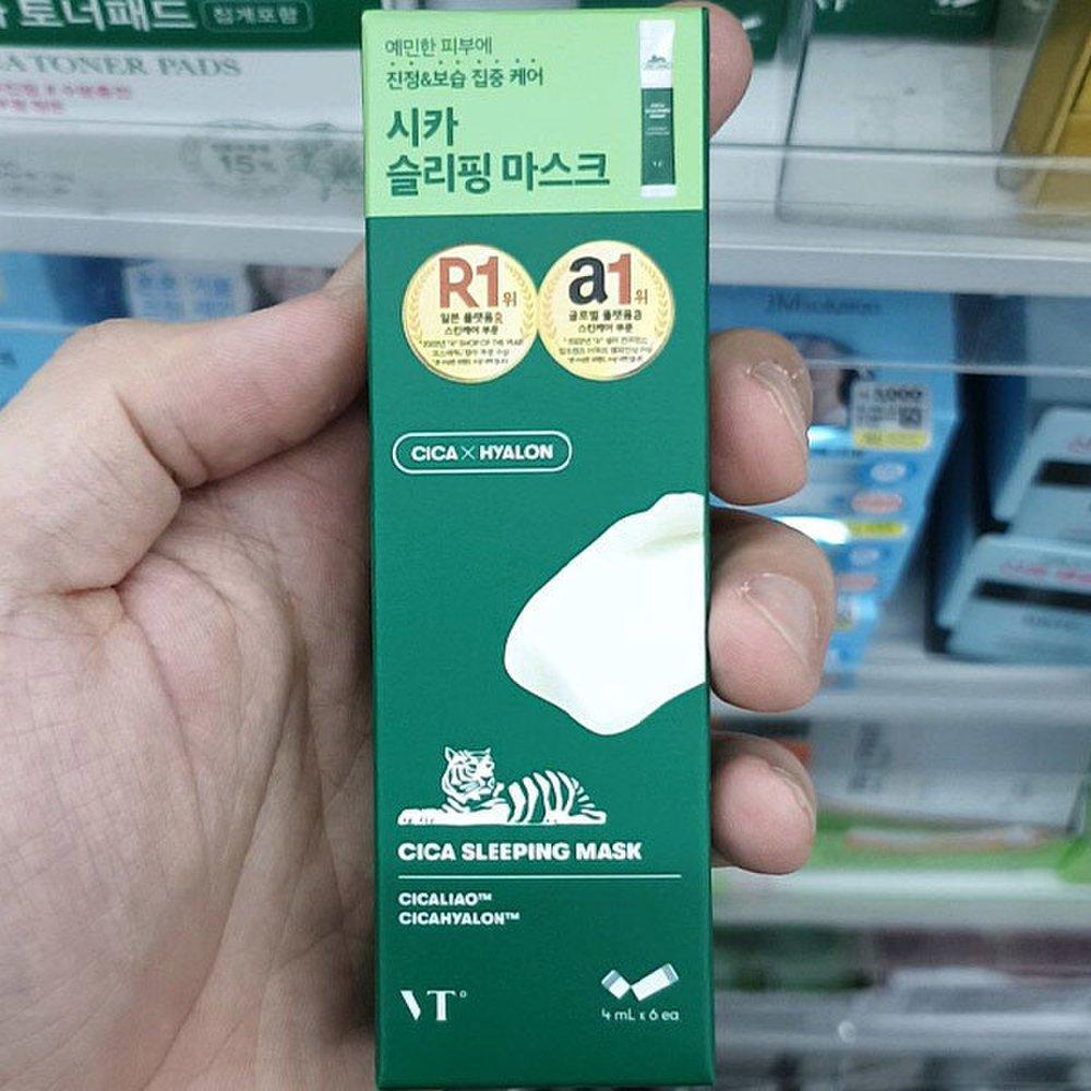 VT Ночная маска Cica 4 мл x 6