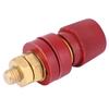 2pcs 555 Type Binding Post Brass Pillar Terminal Block M8 Thread 0V 380V 200A