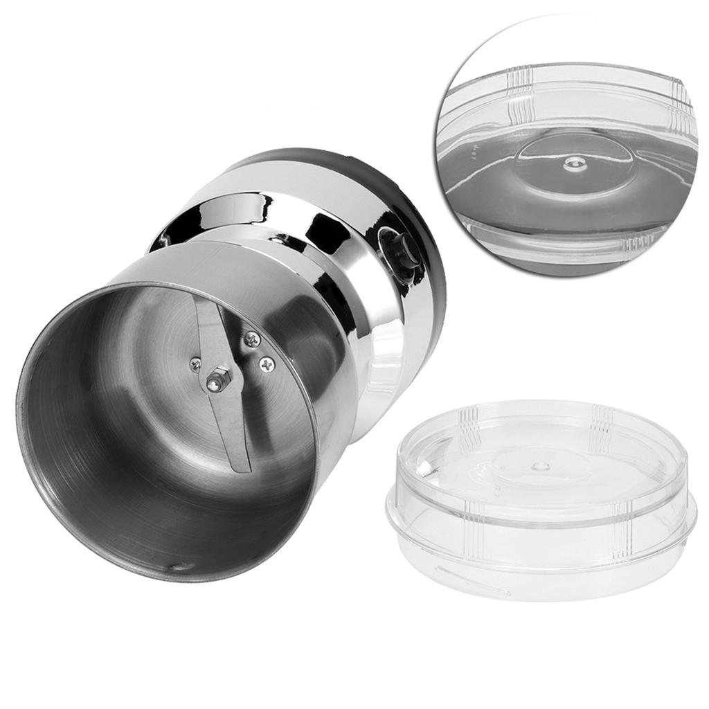 Электрическая мельница из нержавеющей стали для специй, кофе, орехов, зерна, трав, измельчитель, блендер, кухонный инструмент Великобритания