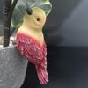 Садовая статуэтка птицы Держатель для цветочного горшка Наружный декор для дерева, Фигурка птицы из смолы Украшения для цветочных горшков Для забора Балкона Патио