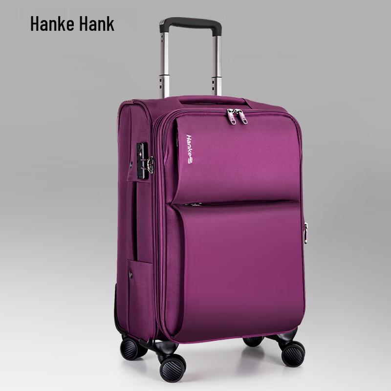 Расширяемый мягкий дорожный чемодан Hank