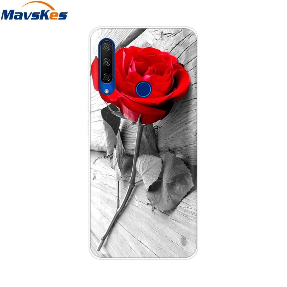 Крашеный чехол для Alcatel 1S 2020 5028Y 5028D Чехол Мягкий силиконовый чехол TPU Funda для Alcatel 1S 2020 Чехол Обложка Etui Бампер Coque
