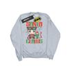 DC Comics Mens Chibi Catwoman Santa Claws Sweatshirt