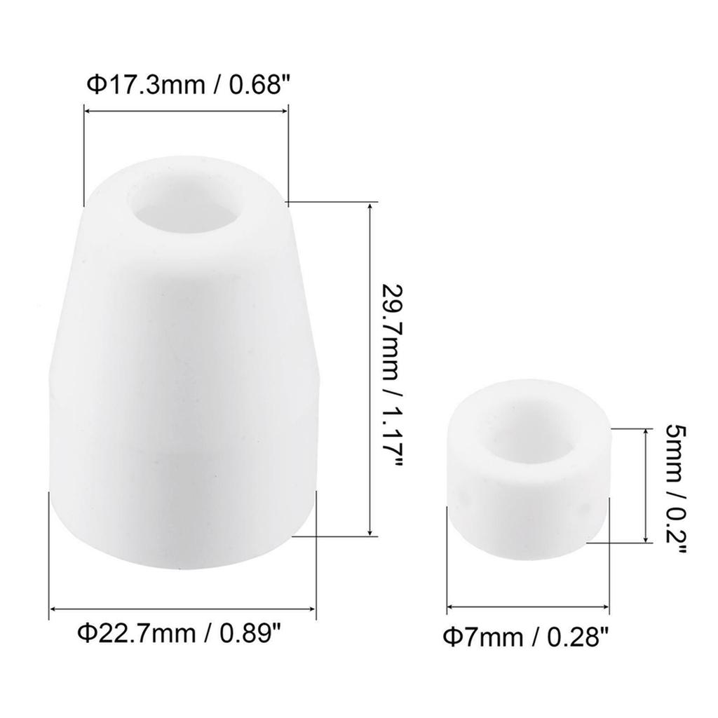 Наконечники сопла электрода плазменной резки для CUT-40 LGK-40 PT-31 Расходные детали для резака термодинамики и сварочного инструмента
