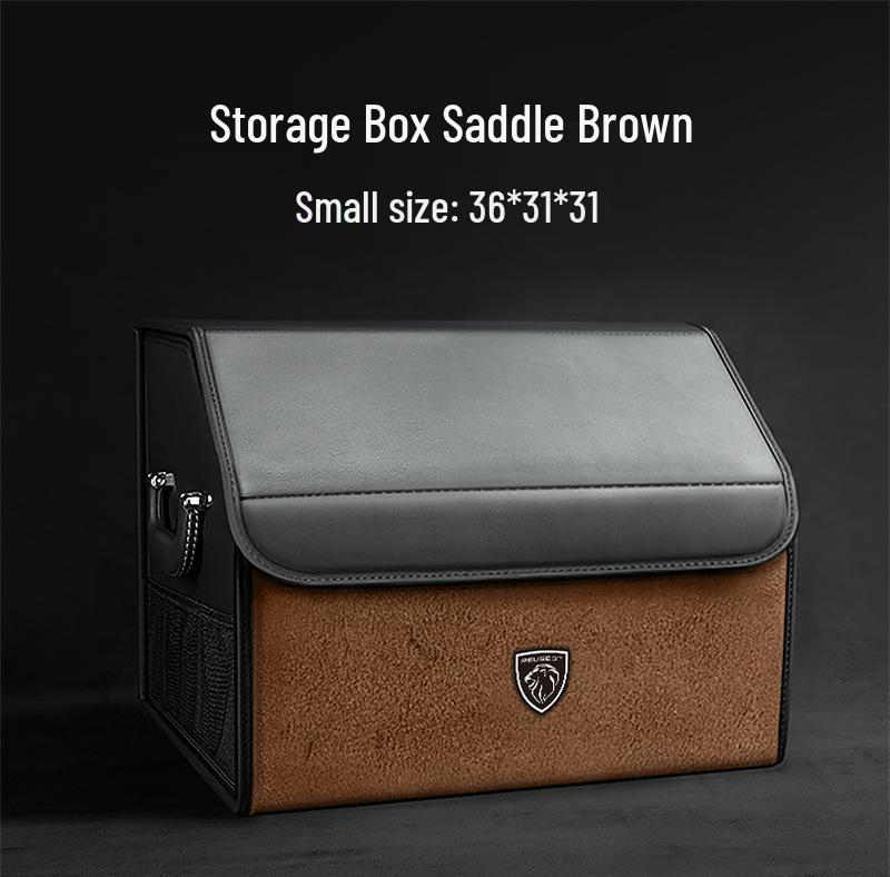 Peugeot Trunk Organizer: Fits 5008, 4008, 308, 408/X, 508, 2008 Storage Box