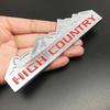 Стайлинг автомобиля 3D Металлическая наклейка с логотипом HIGH COUNTRY для эмблемы багажника автомобиля, аксессуары для кузова