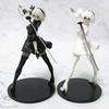 Горячая 18 см Yorha 2B Черно-белая серия Аниме Фигурка ПВХ Коллекционная Фигурка Действия Модель Кукла Статуэтка Подарок