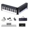 Longeye FOLD PRO 88-Key Digital Piano, Rechargeable, Same Key Size As an Acoustic Piano, MIDI Compatible, Includes Pedal, Practice Earphones, 128