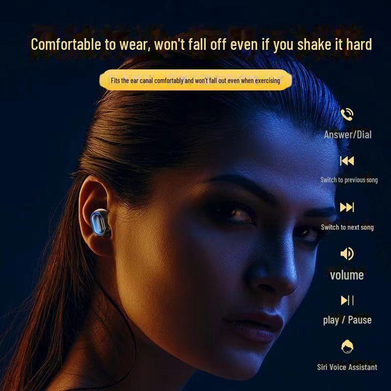 Bluetooth-наушники E7s: Цифровой дисплей, спорт и игры, длительное время работы от батареи, беспроводная гарнитура