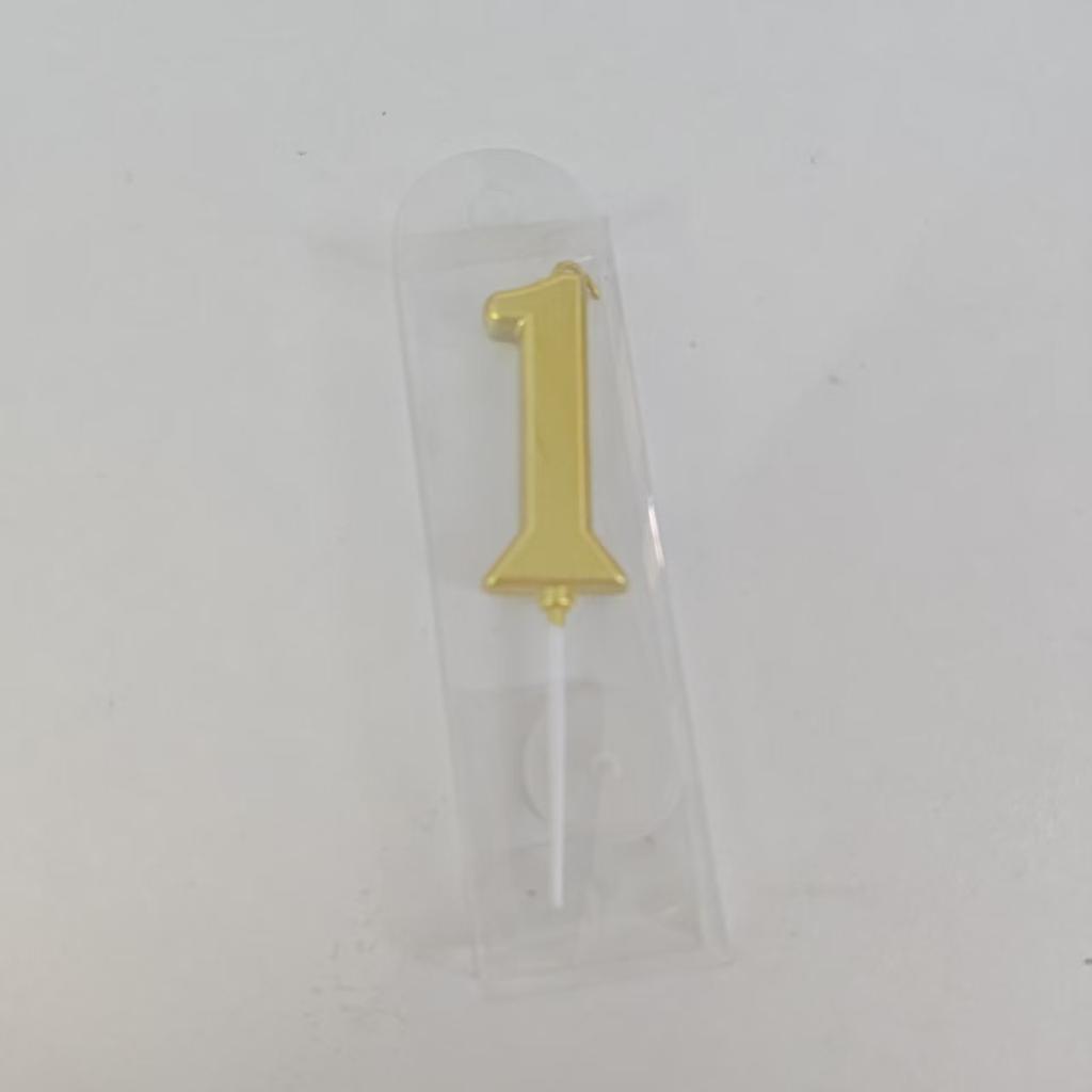 1/2/10 шт. Свечи-цифры на день рождения, золотые свечи-цифры, свечи-цифры на торт, празднование вечеринки