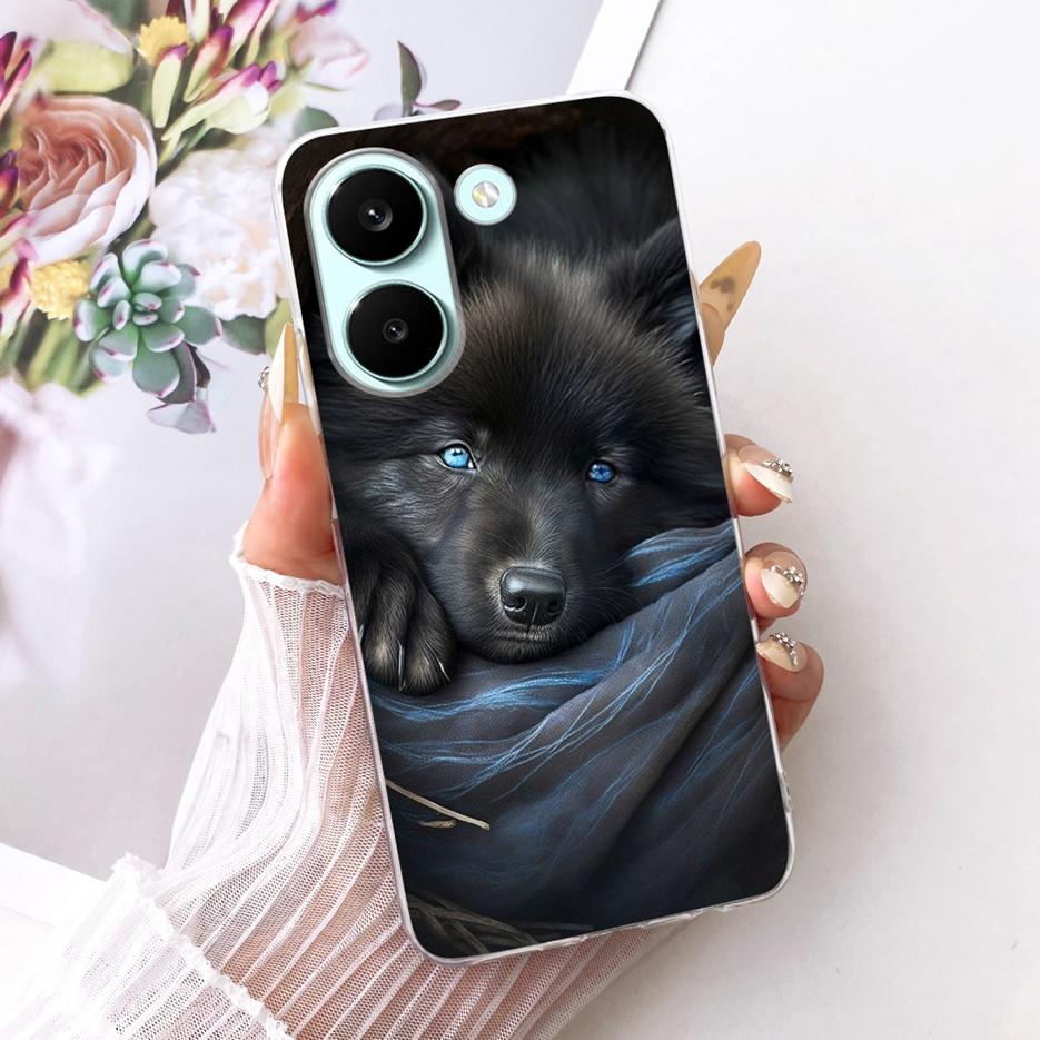 Чехол для Xiaomi Poco X8 Pro 5G Милый Чехол с Рисунком Сердечка Мягкий Тонкий Чехол для Телефона Для Xiaomi Poco X8 Pro Max PocoX8 Pro 5G