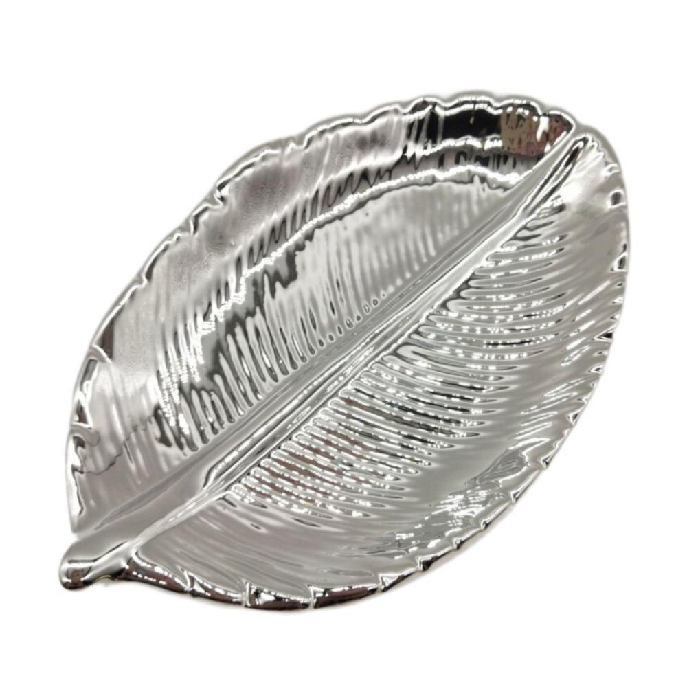 Роскошный поднос для хранения Керамические демонстрационные тарелки Косметический органайзер Поднос для украшений Косметика