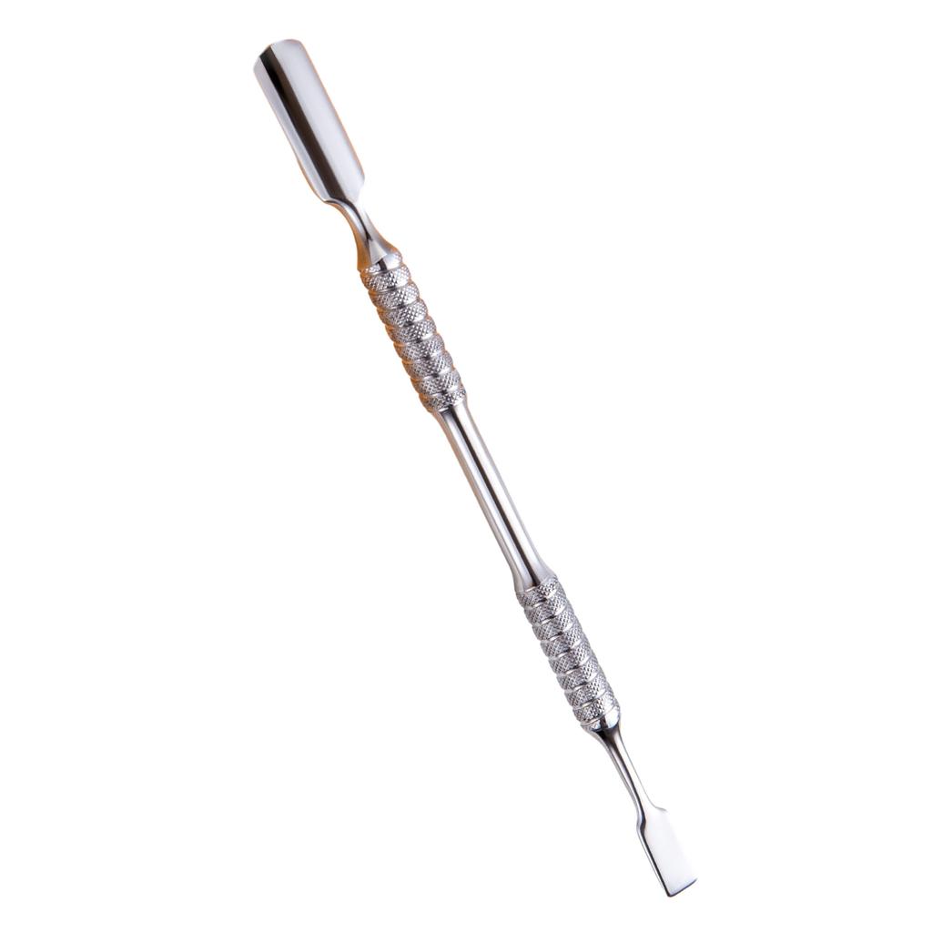 Cuticle Pusher Double-Headed Cuticle Pusher Stainless Steel Nail Polish Remover Manicure Tool for Fingernails Toenails
