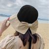 Солнцезащитная шляпа Пляжная шляпа Женская солнцезащитная модная тонкая шляпа рыбака