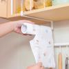 Durable Paper Roll Holder Metal Cling Film Storage Rack High Quality Kitchen Tissue Accessories